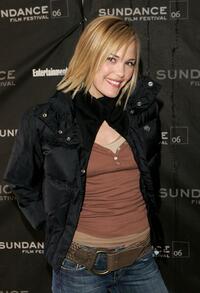 Leslie Bibb at the premiere of "Wristcutters" during the 2006 Sundance Film Festival.