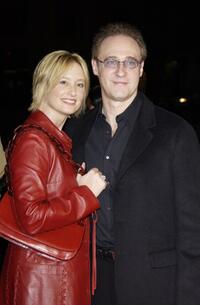 Brent Spiner and his wife Loree McBride at the UK premiere of "Star Trek Nemesis."