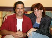 Tony Spiridakis and Alley Sheedy at the wrap party of "Noise."