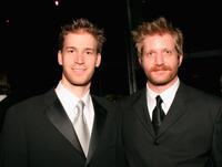 David Korins and Paul Sparks at the 49th Annual Drama Desk Awards.