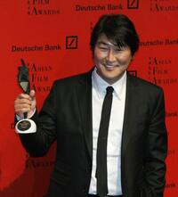 Song Kang-ho at the 1st Asian Film Awards.