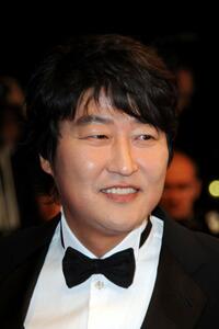 Song Kang-ho at the premiere of "Thirst" during the 62nd International Cannes Film Festival.