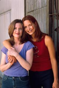 Annette O'Toole and Jordana Spiro at the USA Network's "The Huntress."