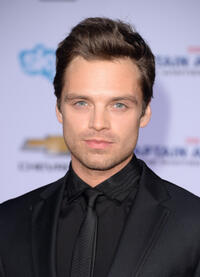Sebastian Stan at the California premiere of "Captain America: The Winter Soldier."