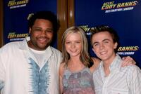Anthony Anderson, Hannah Spearritt and Frankie Muniz at the Los Angeles premiere of "Agent Cody Banks II."