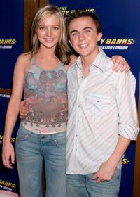 Hannah Spearritt and Frankie Muniz at the Los Angeles premiere of "Agent Cody Banks II."