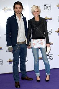 Hannah Spearritt and Guest at the Miley Cyrus concert.