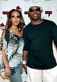 Frankee Rivera and Aries Spears at the Comedy Central's First Ever Awards Show "The Commies."