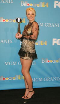 Britney Spears at the 2004 Billboard Music Awards in Las Vegas.