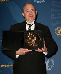 Barry Sonnenfeld at the press room at the 60th annual DGA Awards held at the Hyatt Regency Century Plaza Hotel.