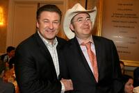 Barry Sonnenfeld and Alec Baldwin at the 8th Annual AFI Awards cocktail reception held at the Four Seasons Hotel.