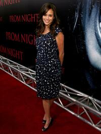 Rachel Specter at the world premiere of "Prom Night."