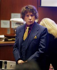 Phil Spector at the Superior Court in Los Angeles.