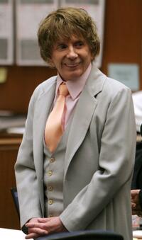 Phil Spector at the Superior Court in Los Angeles.