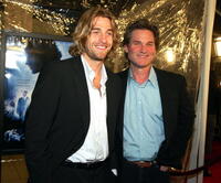 Scott Speedman and Kurt Russell at the premiere of "Dark Blue."