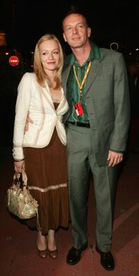 Hugo Speer and his girlfriend at the opening ceremony of the 15th Dinard Festival Of British Film.