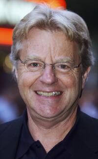 Jerry Springer at the UK premiere of "Citizen Verdict."