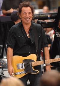 Bruce Springsteen at the NBC's "Today Show" concert.