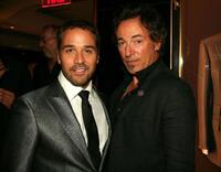 Jeremy Piven and Bruce Springsteen at the Tom Ford's party.