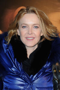 Agnes Soral at the France premiere of "La Delicatesse."