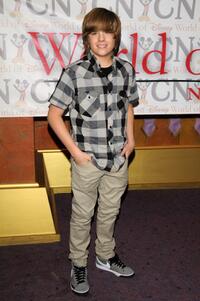 Dylan Sprouse at the World of Disney store.