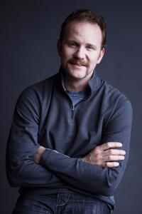 Director/screenwriter Morgan Spurlock on the set of "Freakonomics."