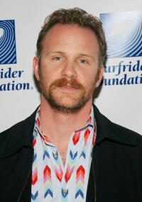 Morgan Spurlock at the auction and benefit event of "Art For The Oceans".