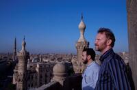 Morgan Spurlock in "Where In The World Is Osama Bin Laden?."