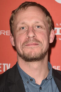 David B. Sorensen at the "Holiday" premiere during the 2018 Sundance Film Festival.