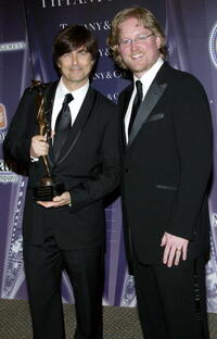 Thomas Newman and Andrew Stanton at the 17th Annual Palm Springs International Film Festival Gala.