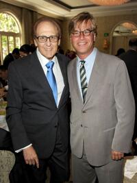 Philip Berk and Aaron Sorkin at the Hollywood Foreign Press Association's Installation Luncheon.