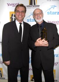 Aaron Sorkin and Stephen Goldblatt at the 11th Annual Hollywood Awards.