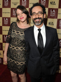 Bruno Bichir and Guest at the world premiere of "A Better Life" during the 2011 Los Angeles Film Festival.