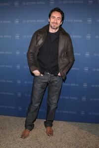 Demian Bichir at the Mercedes-Benz Fashion Week.