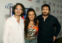 Director Juan Carlos Valdivia, Kate del Castillo and Demian Bichir at the North American premiere of "American Visa" during the AFI FEST 2006.