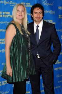 Laura Bickford and Demian Bichir at the premiere of "Che" during the 46th New York Film Festival.
