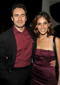 Demian Bichir and Sandra Echeverria at the "Rock The Vote" Hosted by Christina Aguilera.