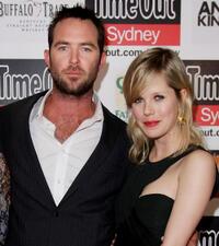 Sullivan Stapleton and Alyssa McClelland at the premiere of "Animal Kingdom."