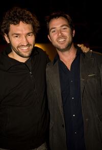 Nash Edgerton and Sullivan Stapleton at the opening night of the St Kilda Film Festival.