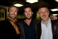 Mitch Davis, Sullivan Stapleton and Guest at the St Kilda Film Festival.