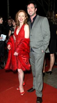 Alison Whyte and Sullivan Stapleton at the Melbourne International Film Festival.