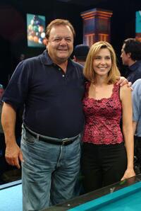 Paul Sorvino and Loree Jon Jones at the International Pool Tour World 8-Ball Championship.