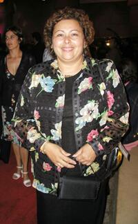 Soledad St. Hilaire at the after-party of the 7th Annual Los Angeles Latino International Film Festival.