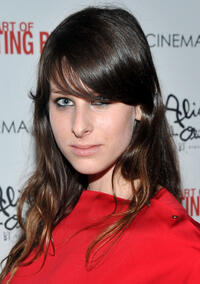Sasha Spielberg at the New York premiere of "The Art Of Getting By."