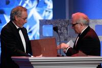 Steven Spielberg and Martin Scorsese at the 59th Annual DGA Awards.