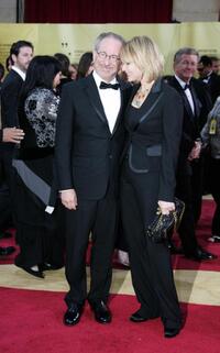 Steven Spielberg and Kate Capshaw at the 79th Academy Awards.