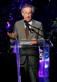 Steven Spielberg at the Women In Film 2007 Crystal and Lucy Awards.