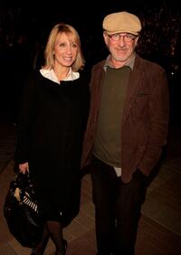 Steven Spielberg at the special screening for "Sweeney Todd".