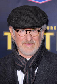 Director Steven Spielberg at the New York premiere of "The Adventures of Tintin."
