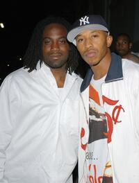 Chris Cash and Fredro Starr at the Honoring "The Pioneers" of Hip Hop.